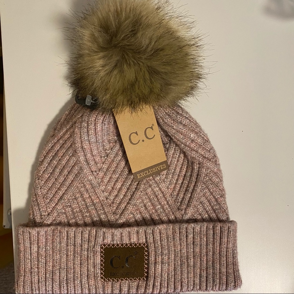 NWT C. C. Beanie Pink